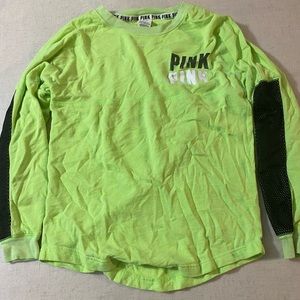 Victoria’s Secret pink sweatshirt